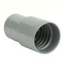 1 1/4" Threaded Rubber Connect - Grey Cuff - W02