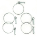 2" Wire Hose Clamp - 5 pack - W03