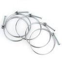 4" Wire Hose Clamp  - 5 pack - W02
