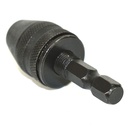Mini (1/32" to 5/32") Keyless Drill Chuck with 1/4" Quick-Change Hex Shank Adapter - W03
