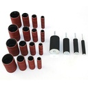 20-Piece Sanding Drum Kit (SD-20) Rubber Material - W02
