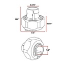 1/2" Router Collet for Porter Cable - Replaces 42950 - RC050PC - W04