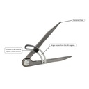 6" Heavy-Duty Professional Locking Wing Divider - W02