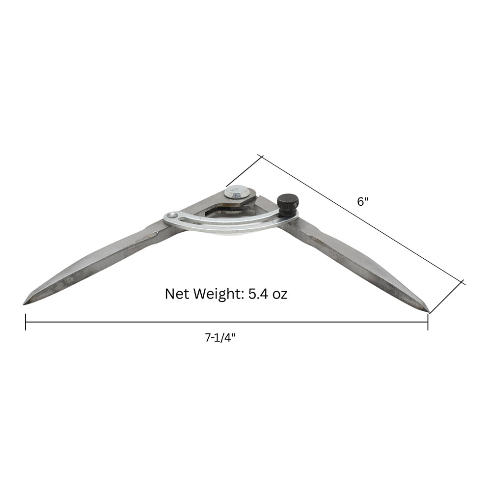 6" Heavy-Duty Professional Locking Wing Divider - W03