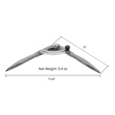 6" Heavy-Duty Professional Locking Wing Divider - W03
