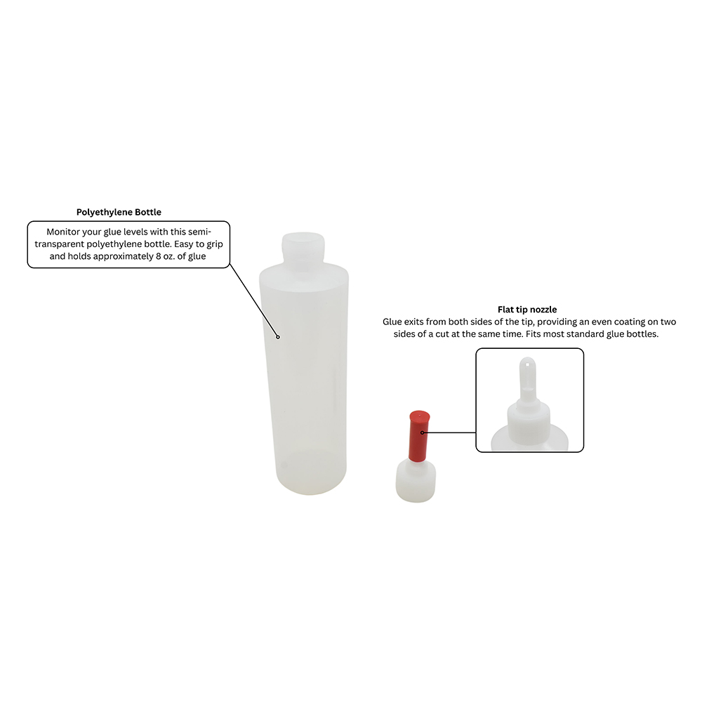 Glue Bottle &  Nozzle Tip - W04