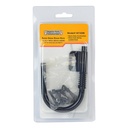 Spring Loaded Rafter "U" Hook  - Black  - W02