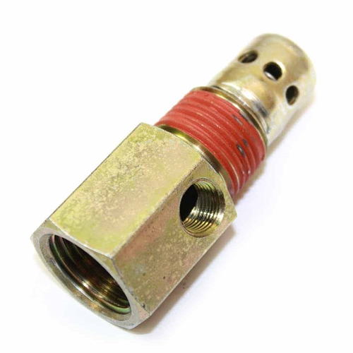 Check Valve, 1/2" Female NPT Compressor Input with 1/8" Female NPT Unloader Port - W02