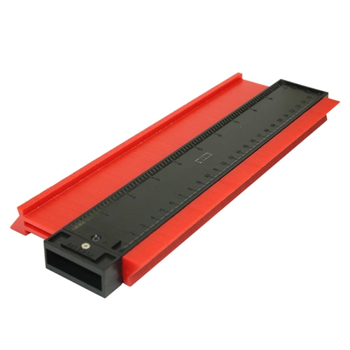 10" plastic contour gauge - W02