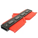 10" plastic contour gauge - W04