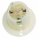 Std Flange Plug 2-Pole 3-Wire 15A 250V NEMA 6-15P - W02
