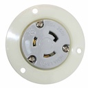 Twist Lock Receptacle Flange 2-Pole 3-Wire 20A 250V NEMA L6-20R - W02