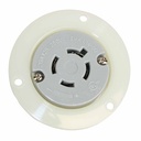 Twist Lock Receptacle Flange 3-Pole 4-Wire 20A 125/250V NEMA L14-20R - W02