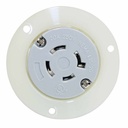Twist Lock Receptacle Flange 3-Pole 4-Wire 20A 250V NEMA L15-20R - W02