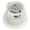 Twist Lock Receptacle Flange 3-Pole 4-Wire 20A 250V NEMA L15-20R - W03