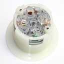 Twist Lock Receptacle Flange 3-Pole 4-Wire 30A 250V NEMA L15-30R - W03