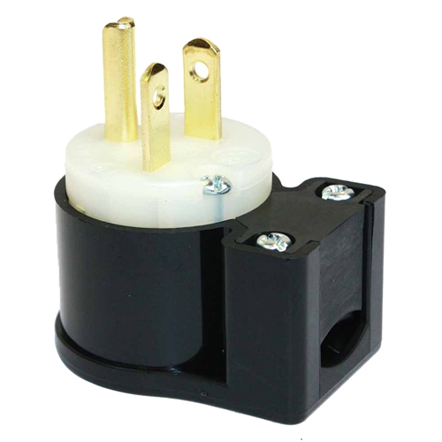 20A-250V 3-Blade  NEMA 6-20P Straight Industrial Angle Electrical Plug - W02