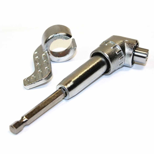 Angle Screwdriver Adapter with Lock & Quick Release - W02