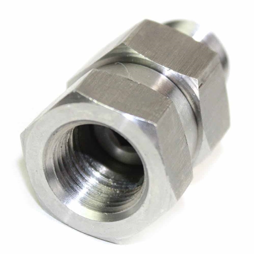 Stainless Steel Swivel fitting, 3/8” MPT x 3/8” NPTF, Max O.P. 4000 psi - W02