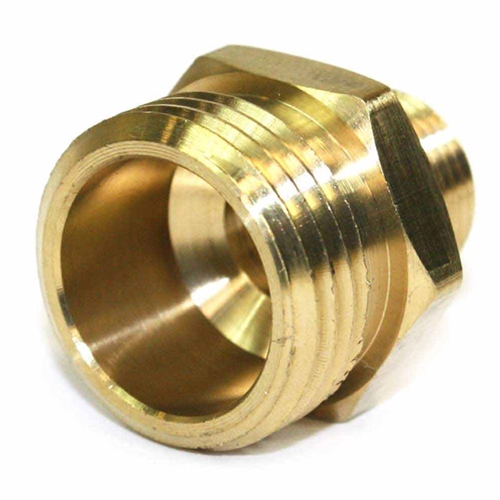 3/4" GHT Male x 3/8" Male NPT Hose Fitting - W03