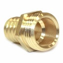 3/4" GHT Male x 3/4" Barb Hose Fitting
(4400356) - W02