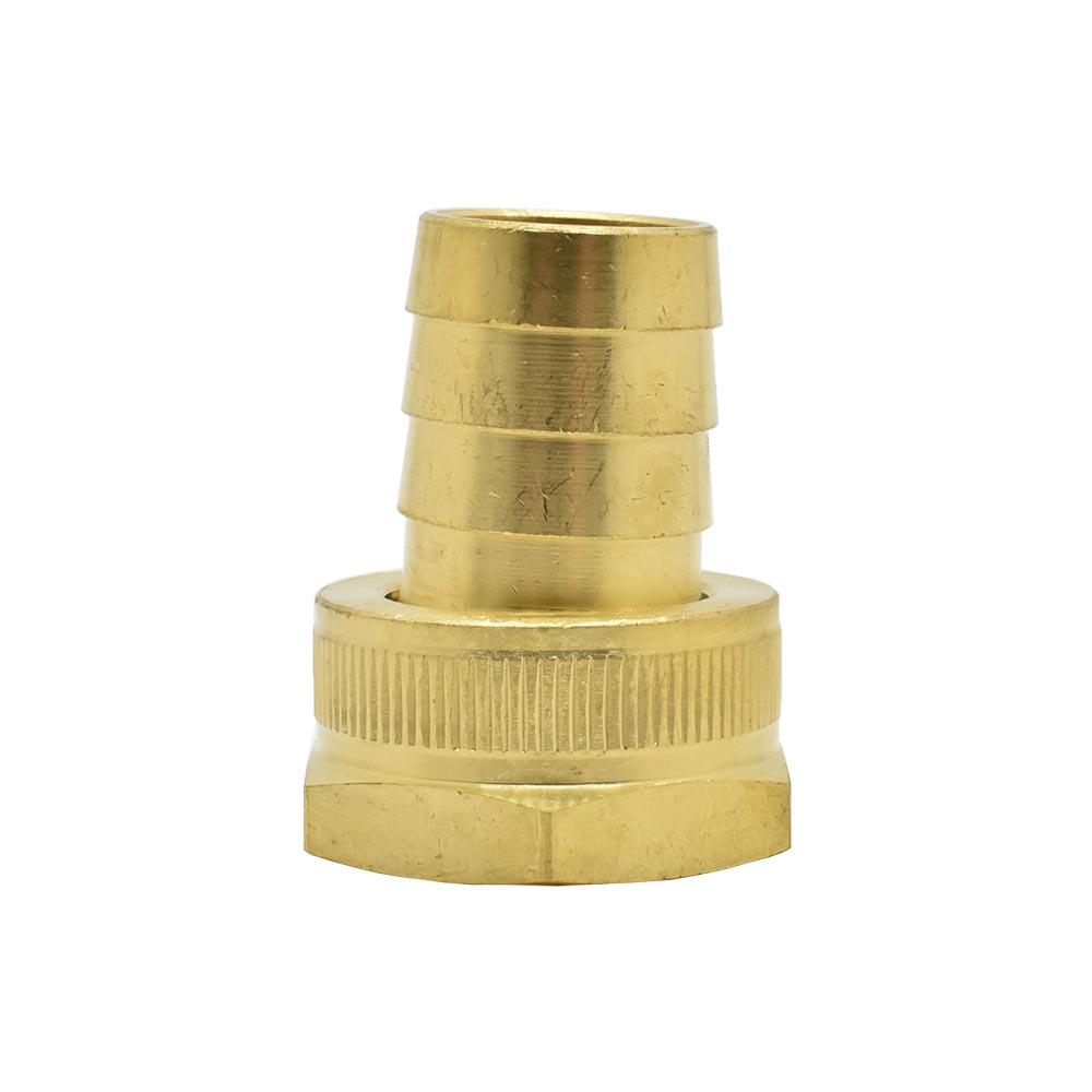 3/4" GHT Female x 3/4" Barb Hose Fitting - W02