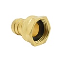 3/4" GHT Female x3/4"" Barb Hose Fitting - W03