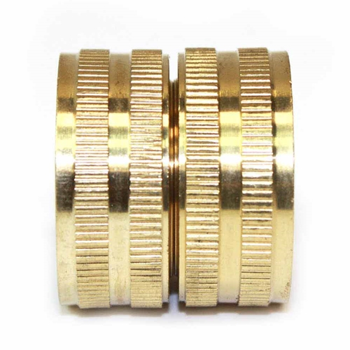 3/4" GHT Female x 3/4" GHT Femal Water Hose Fitting - Swivel - W03