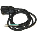 GFCI 15 Amp Plug NEMA 5-15P, with 14 AWG SJO 9ft cord no ends - W02