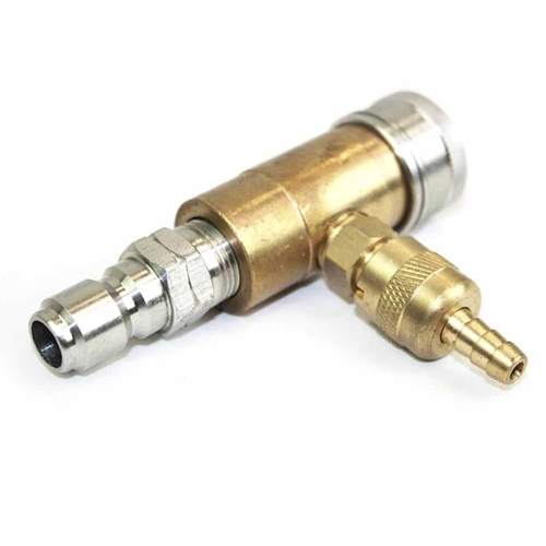 Adjustable Soap Injector, 3/8" Plug 3/8" Coupler , 3.5GPM,  4000PSI - W02