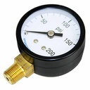 2"   200 PSI 1/4" NPT Bottom Mount Pressure Gauge  (4402334) - W02
