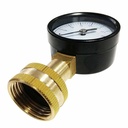 2"   200 PSI  3/4" GHT  Water  Pressure Gauge  - W02
