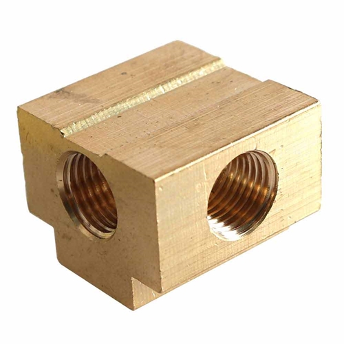 Five-Way Brass Compressor Fitting 1/4" FPT (5) - W02