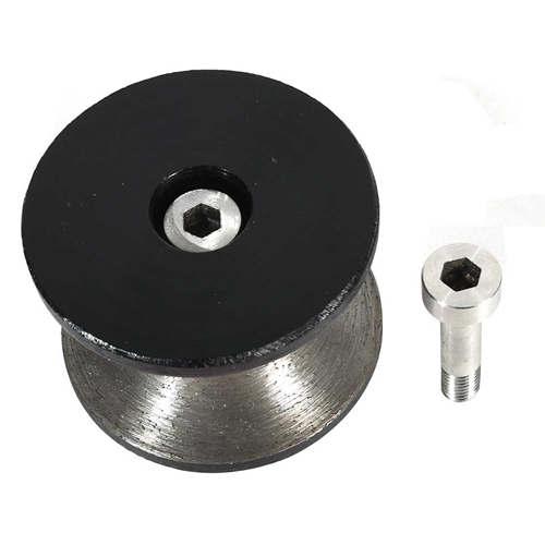 Full Bullnose Diamond Router Bit 1-1/2" Diameter M10 Arbor - W02