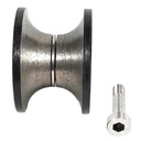 Full Bullnose Diamond Router Bit 1-1/2" Diameter M10 Arbor - W03