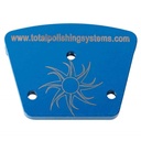 Trapezoidal 80 grit diamond block (6mm thick base) - W02