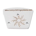 Trapezoidal 120 grit diamond block - W03