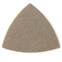  100 Grit Electroplated Triangular Polishing Diamond Pads for Oscillating Tools
 - W03