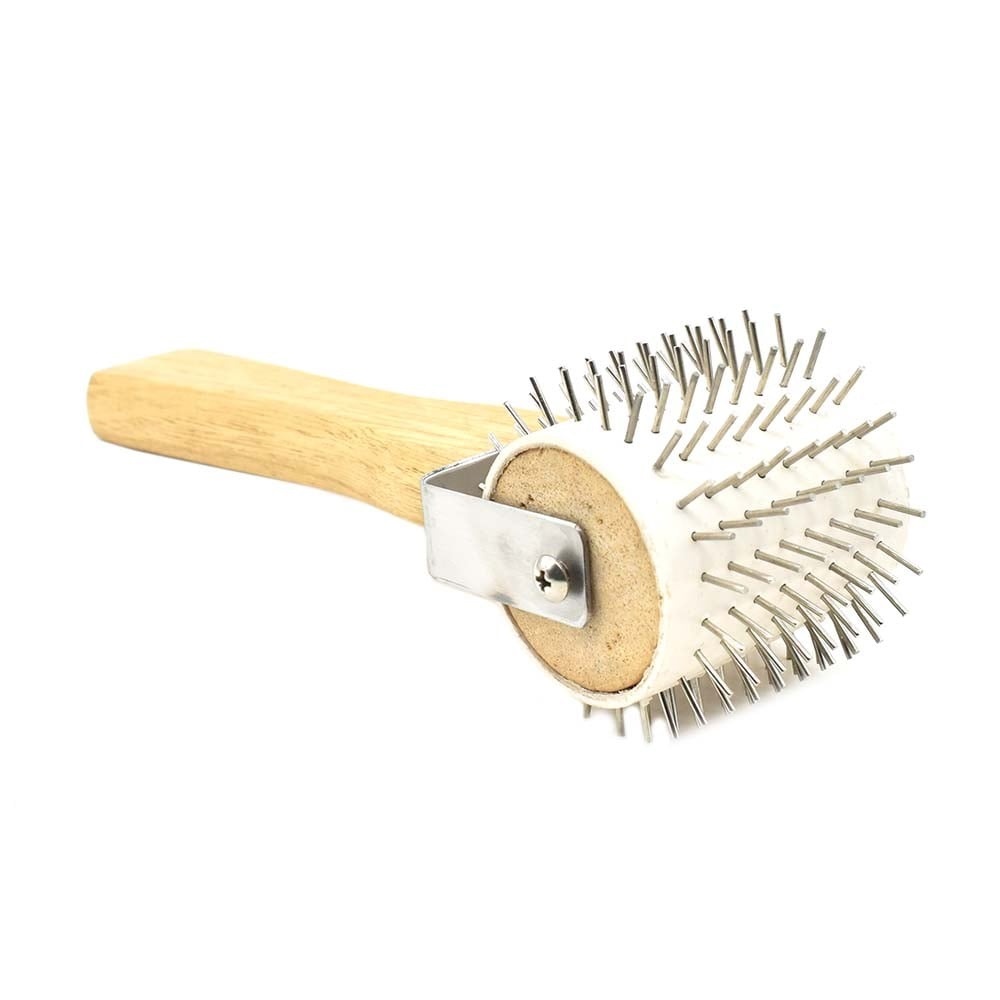 Beekeeping Honey Comb Decapping Roller Dia 2-3/4", Width 2-1/2", OAL 9"  - W03
