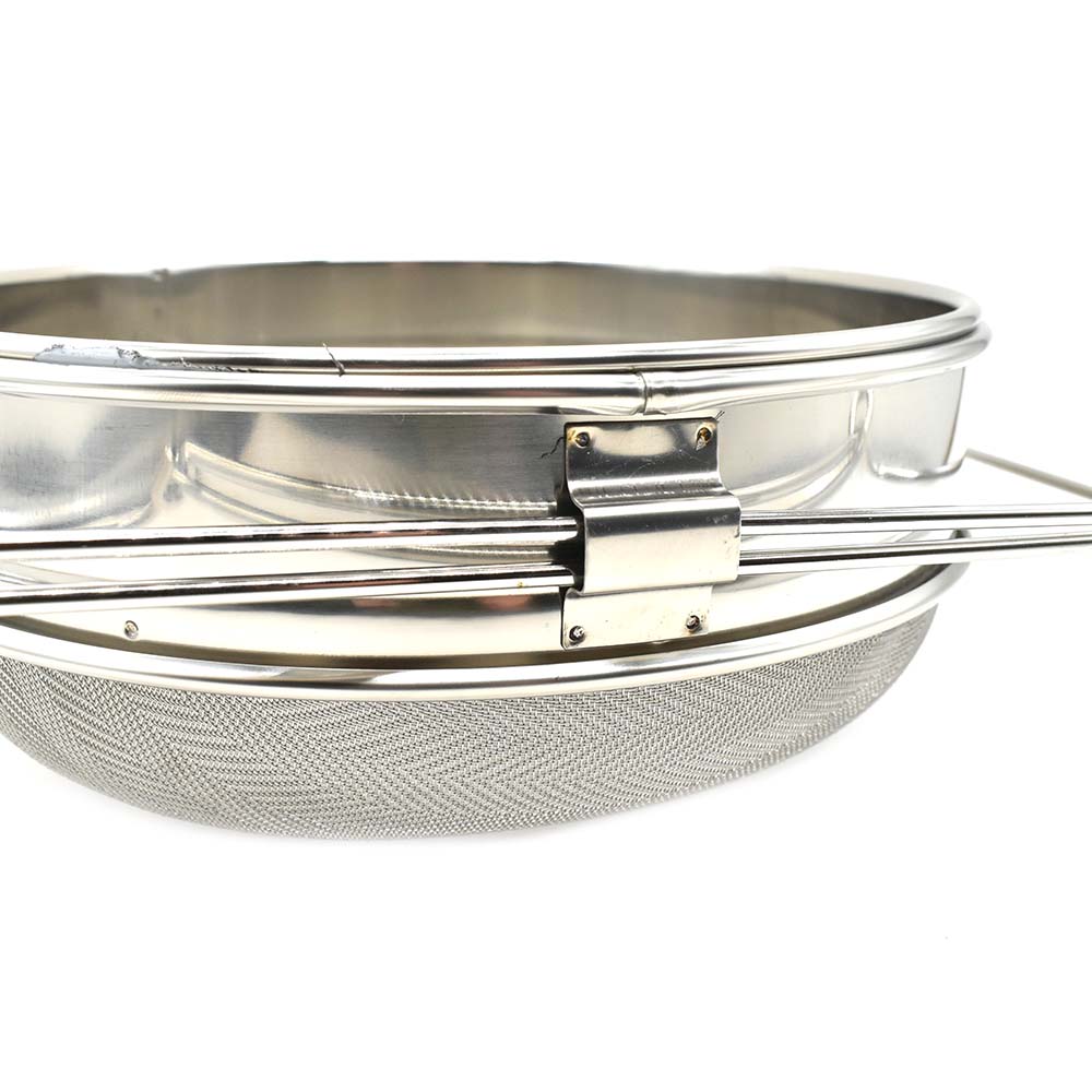 Food Grade 304 Double Sieve Stainless Steel Bucket Top Honey Strainer, Filter for Honey processing / Extraction and Filter
 - W02