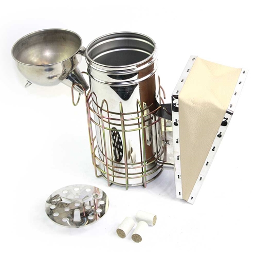 Smoker with Hand Fellowes w/ 3 Smoke Pellets
 - W02