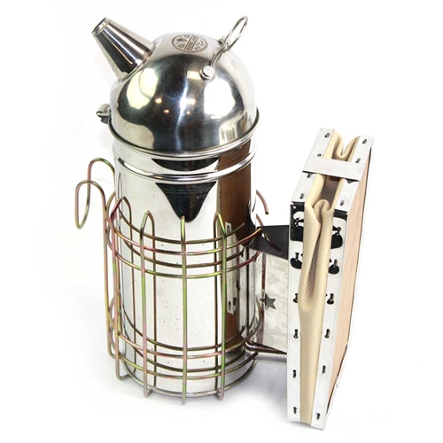 Smoker with Hand Fellowes w/ 3 Smoke Pellets
 - W04