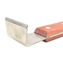 8" Stainless Steel Beehive Frame Lifter and Scraper - Wood Handle - W03