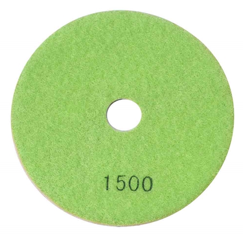 Resin Diamond Polishing Pad,  5" 1500 Grit
 - W02