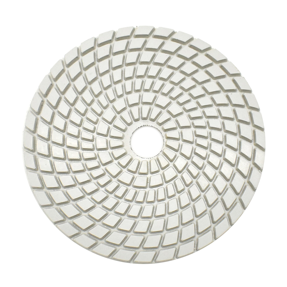 4" White Buffing Polishing Pad - W02