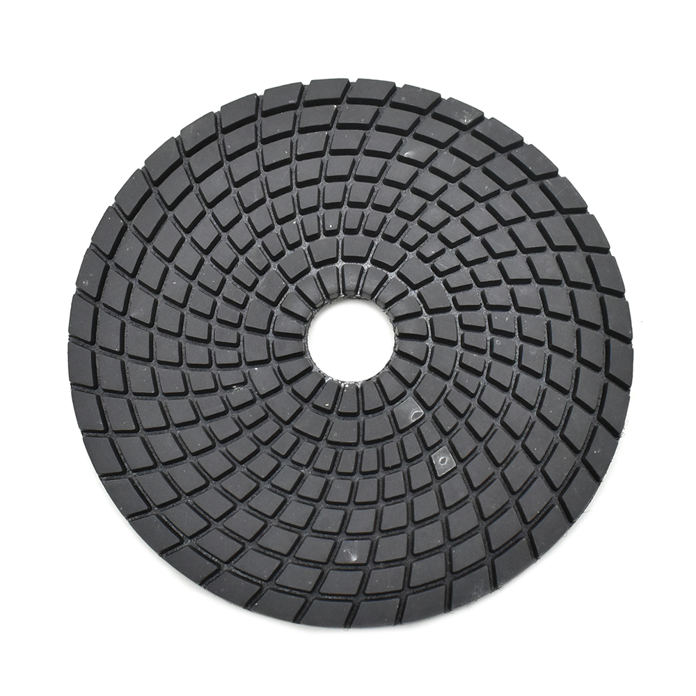 4" Black Buffing Polishing Pad - W02