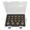 Secco 19 Bit Glass, Tile And Stone Diamond Grinding Wheel Assorment (19197)
 - W03