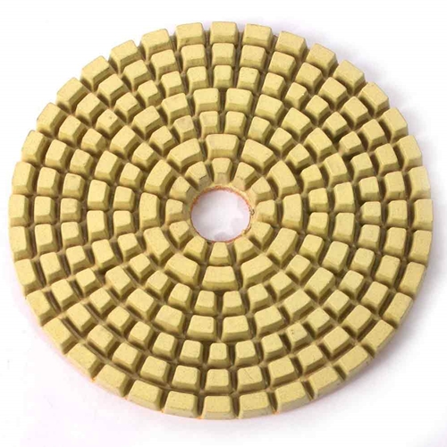 Premium Wet Polishing Pad, 5" 100 Grit - 6mm
 - W02
