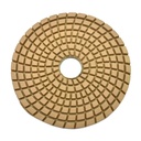 4" Diamond Wet Polishing Pad, 3mm Thick 400 Grit - W02