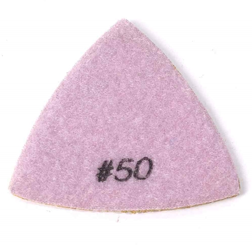 Diamond Triangular Dry Pad, 50 Grit
 - W02